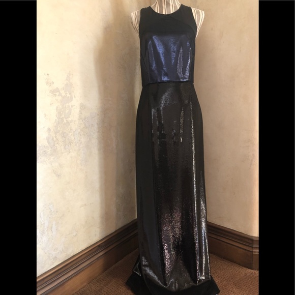 Diane Von Furstenberg slvls high neck evening gown - Picture 7 of 7